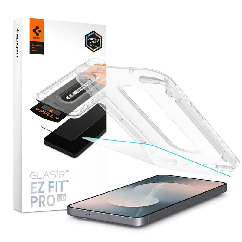 Spigen GLAS.tR EZ Fit Pro HD Klar skærmbeskytter Samsung 1 stk