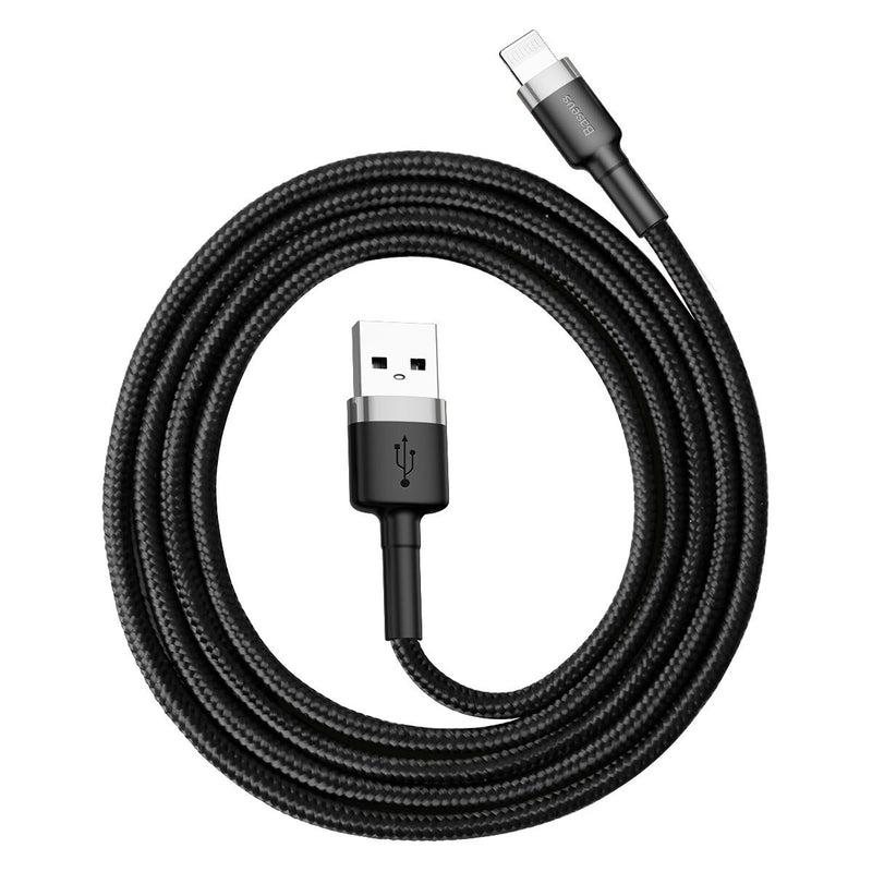 Baseus CALKLF-BG1 USB-kabel 1 m USB A Sort, Grå
