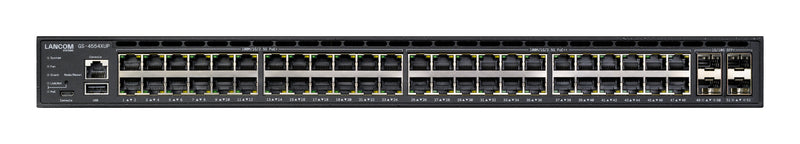 LANCOM GS-4554XUP Administreret L3 2.5G Ethernet (100/1000/2500) Strøm over Ethernet (PoE) 1U Sort