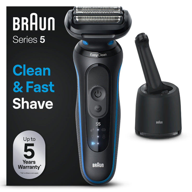 Braun Series 5 52-B7000cc Folie shaver Trimmer Sort