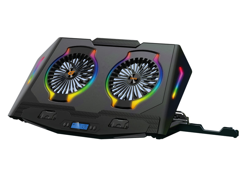 Conceptronic THYIA02B køling til laptop 43,2 cm (17") Sort