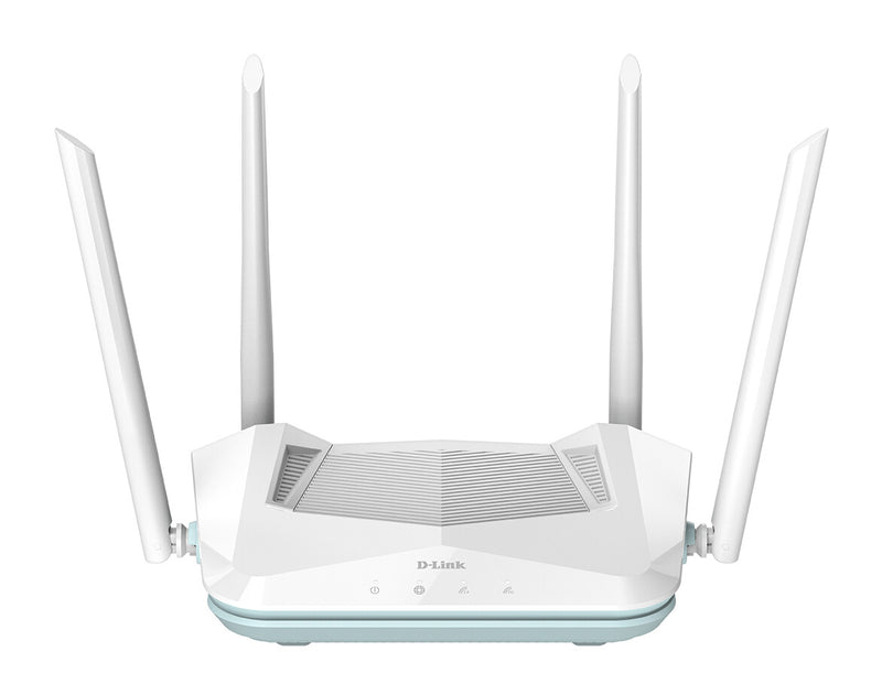 D-Link EAGLE PRO AI AX1500 Smart Router trådløs router Gigabit Ethernet Dual-band (2,4 GHz / 5 GHz) Hvid