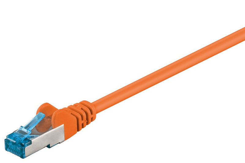 Goobay 94146 netværkskabel Orange 0,25 m Cat6a S/FTP (S-STP)