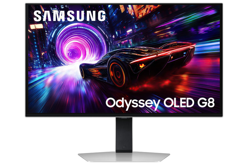 Samsung G81SF computerskærm 68,6 cm (27") 3840 x 2160 pixel 4K Ultra HD OLED Sølv