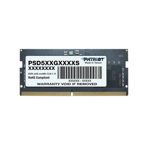 Patriot Memory Signature Line PSD516G560081S hukommelsesmodul 16 GB 1 x 16 GB DDR5 262-pin SO-DIMM