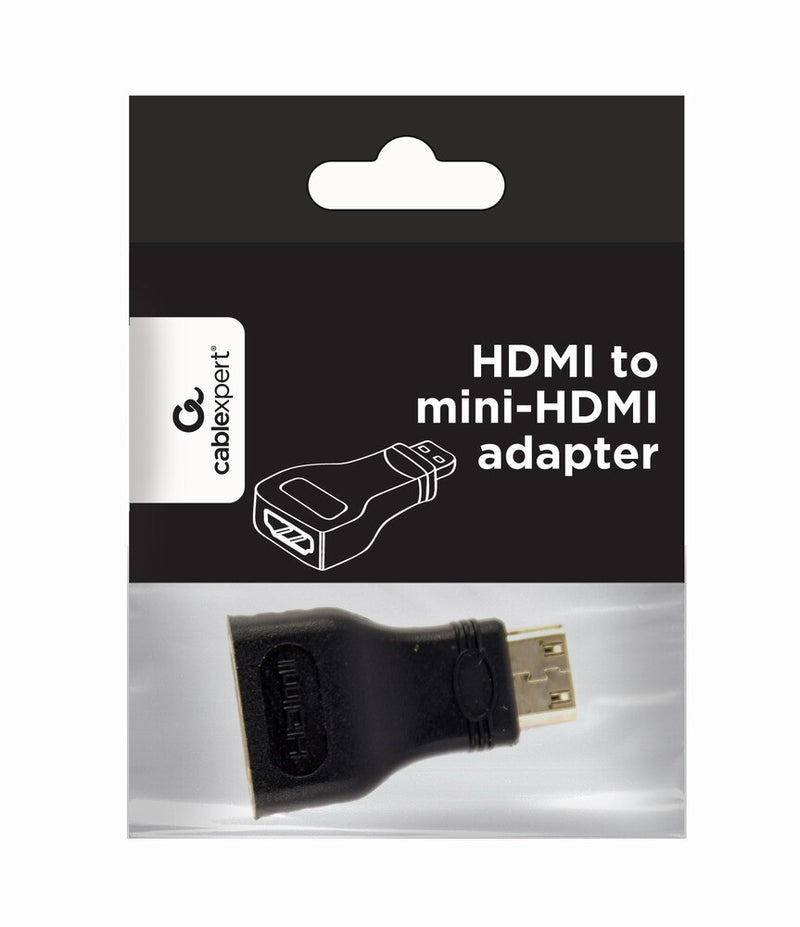 Gembird A-HDMI-FC kabel kønsskifter mini-HDMI Sort