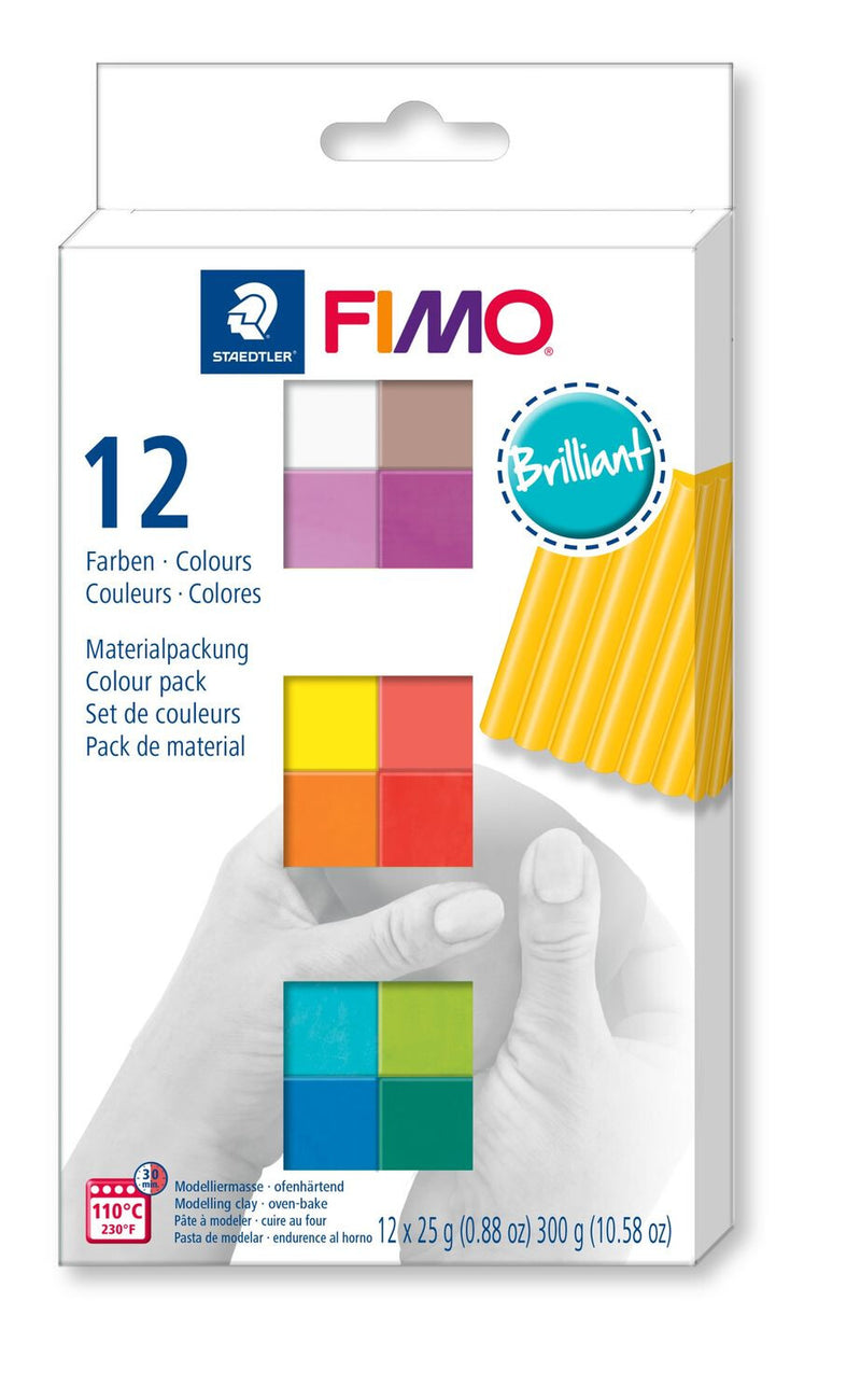 Staedtler FIMO 8023 C Modellering ler 300 g Forskellige farver 1 stk