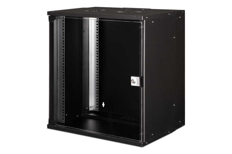 Digitus DN-49207 stativ 12U Vægmonteret stativ Sort