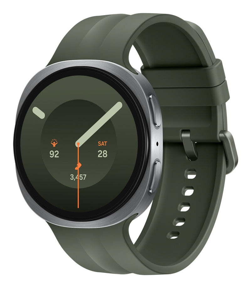 Samsung Galaxy Watch9 3,81 cm (1.5") AMOLED 44 mm Digital 480 x 480 pixel Berøringsskærm Sølv Wi-Fi GPS (satellit)