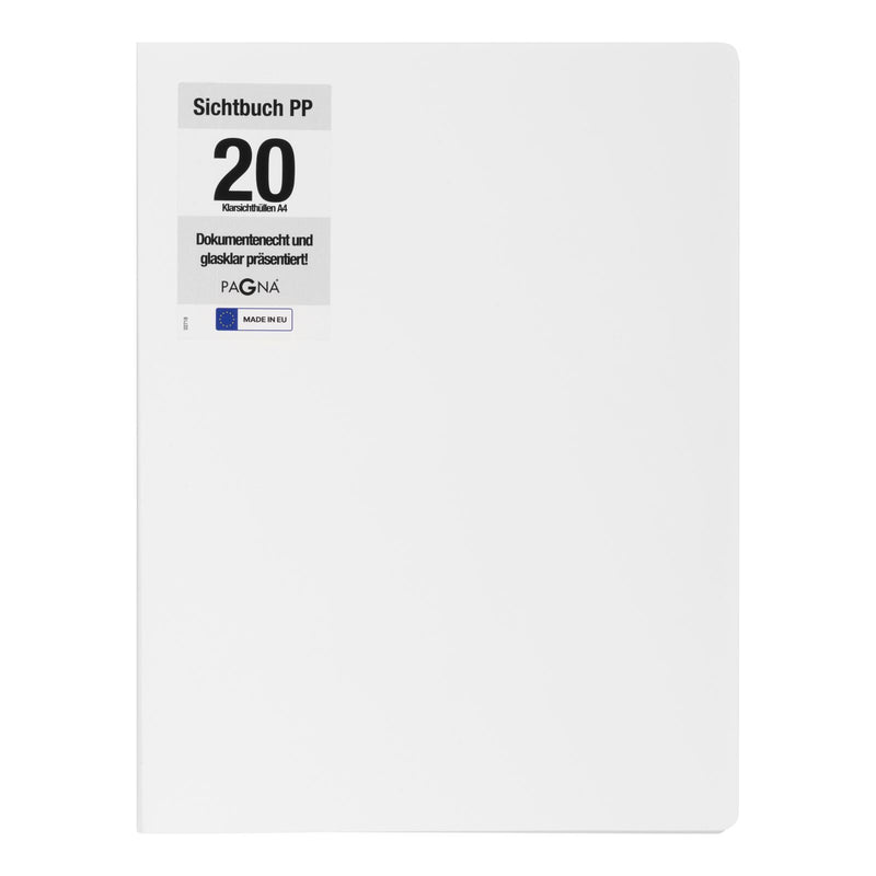 Pagna 21009-02 folder Polypropylen (PP) Hvid A4