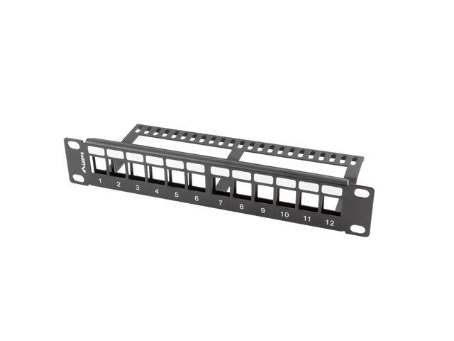 Lanberg PPKS-9112-B tilbehør til rack Panel til udstansning af rack