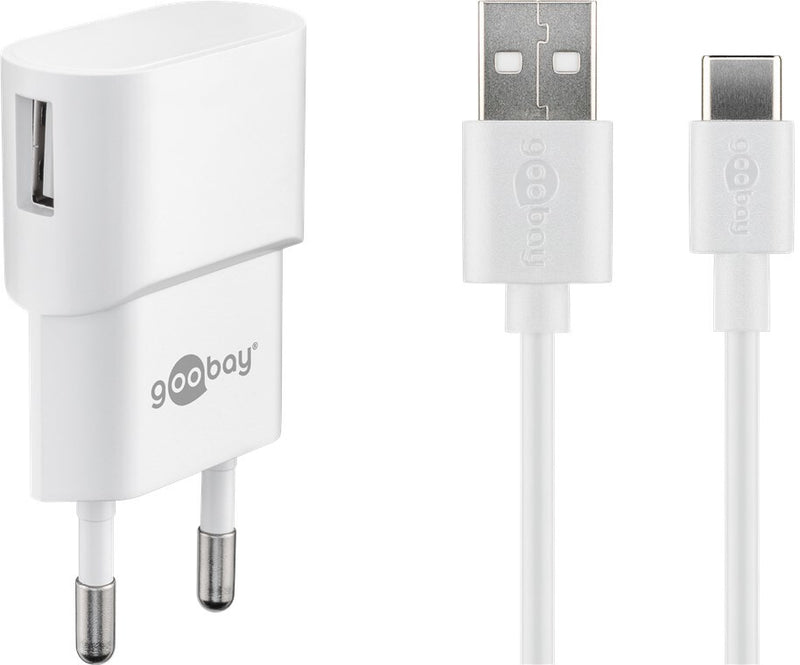 Goobay 45299 oplader til mobil enhed Andet, Smartphone Hvid Vekselstrøm Indendørs