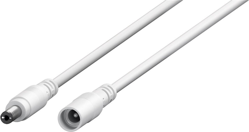 Goobay 76676 el-ledning Hvid 5 m DC