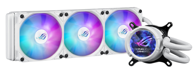 ASUS ROG Strix LC III 360 ARGB White Edition Processor Alt-i-en væskekøler 12 cm Hvid