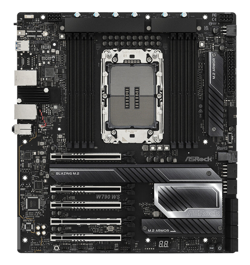 Asrock W790 WS R2.0 Intel W790 LGA 4677 (Socket E) Udvidet ATX