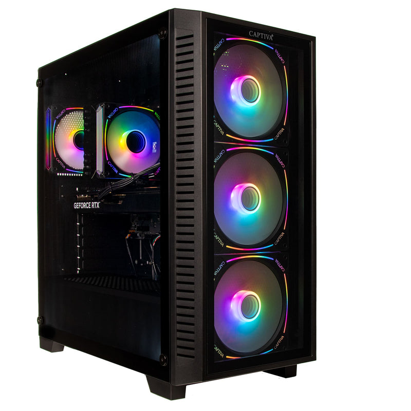 CAPTIVA Highend Gaming R88-873 AMD Ryzen™ 7 7800X3D 32 GB DDR5-SDRAM 2 TB SSD NVIDIA GeForce RTX 5080 Windows 11 Home Midi Tower PC Sort