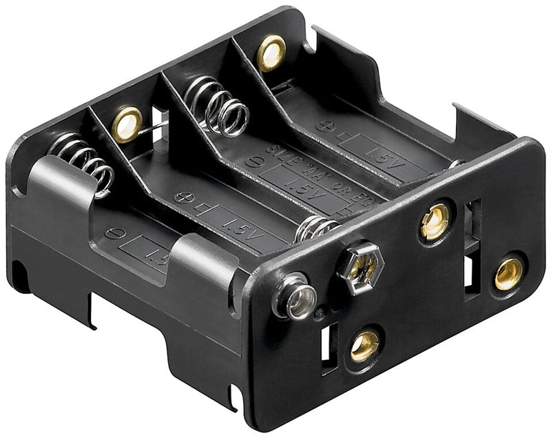 Goobay 11468 batteriholder og tryklås 8 AA