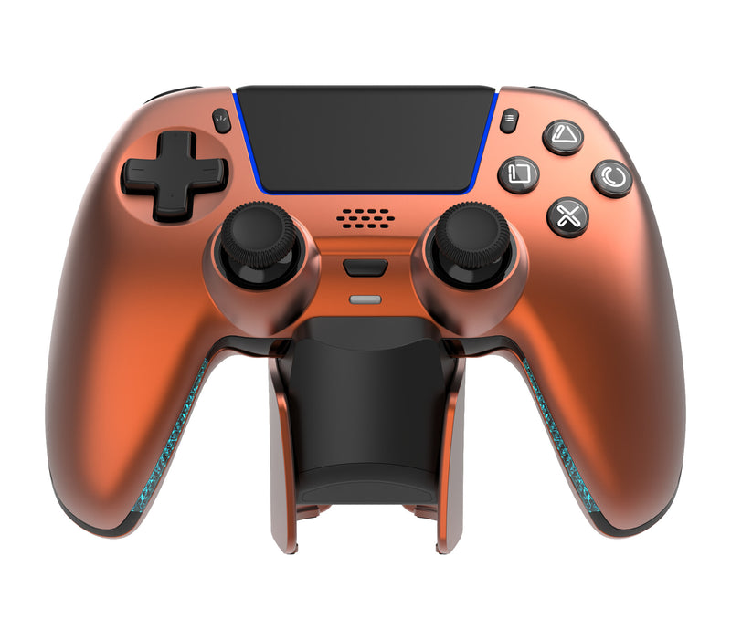 Deltaco Gaming GAM-199-ORANGECOPPER spil-controller Orange, Bronze Bluetooth/USB Gamepad PlayStation 5, PC, Android, iOS
