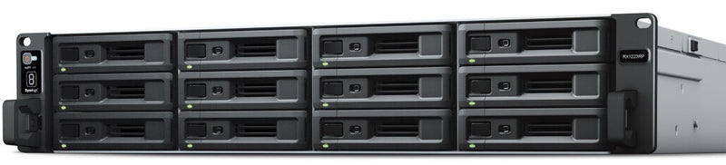 Synology RX1223RP drevkabinet HDD/SSD kabinet Sort 2.5/3.5"
