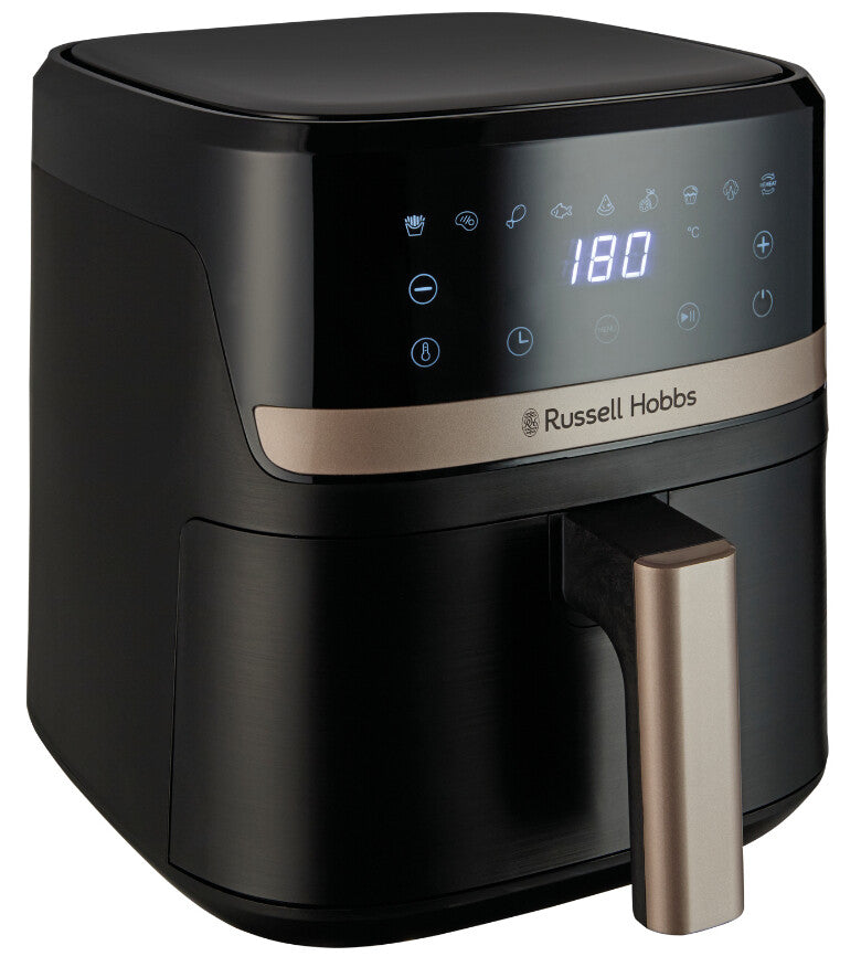 Russell Hobbs SatisFry Heißluftfritteuse Enkelt 4,3 L Enkeltstående 1300 W Varmluftsteger Sort