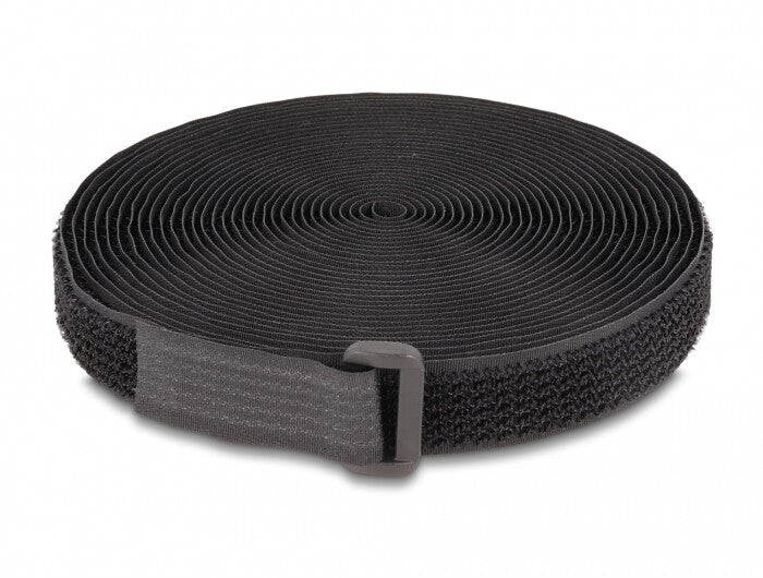 DeLOCK 19111 velcro lynlås Nylon Sort 1 stk