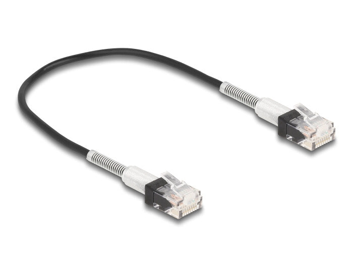 DeLOCK 80387 netværkskabel Sort Cat6a U/UTP (UTP)