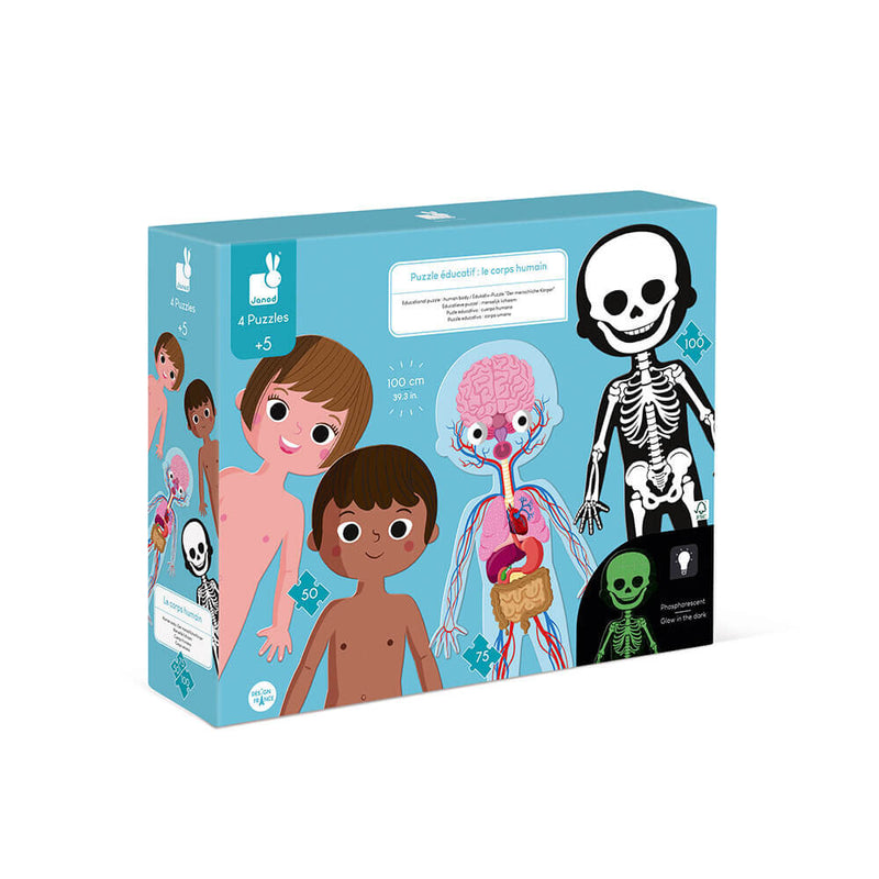 JANOD Educational Puzzle Human Body