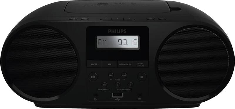 Philips TAZ5000/10 CD-afspiller Sort Bærbar CD-afspiller