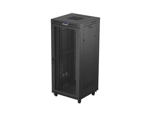 Lanberg FF01-8837-23BL stativ 37U Fritstående reol Sort