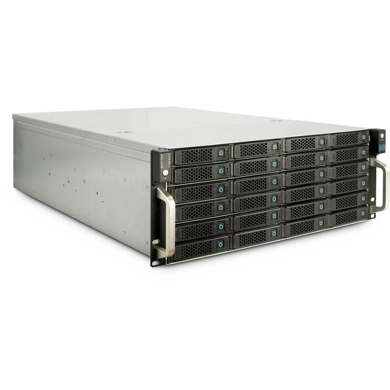 Inter-Tech 4U-4736 HDD kabinet Sort, Grå 2.5/3.5"
