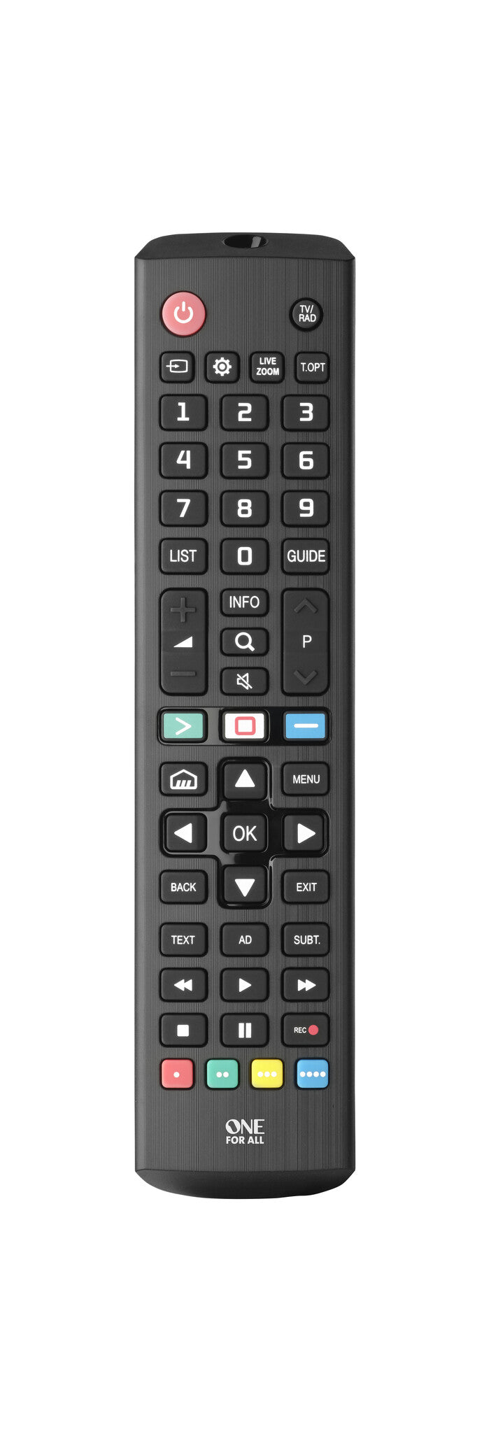 One For All TV Replacement Remotes TV-erstatningsfjernbetjening fra LG
