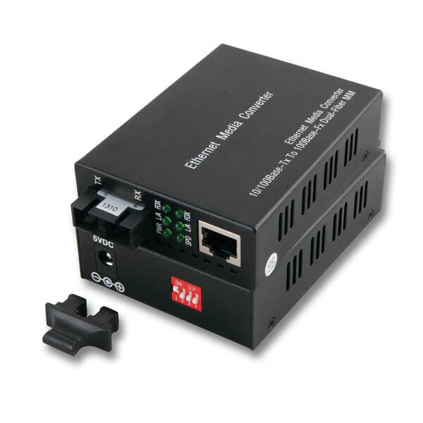 EFB Elektronik EL023V2 netværksomformer til medie 100 Mbit/s 850 nm Multitilstand Sort
