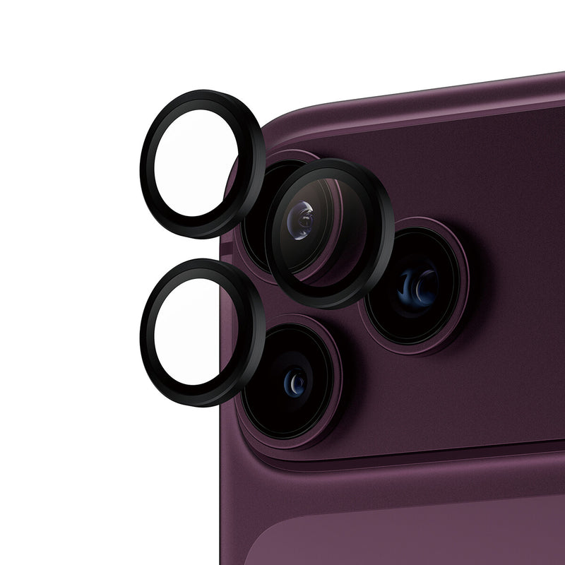 PanzerGlass ® Hoops® Kameralinsebeskytter Sort iPhone 18 Pro | 18 Pro Max