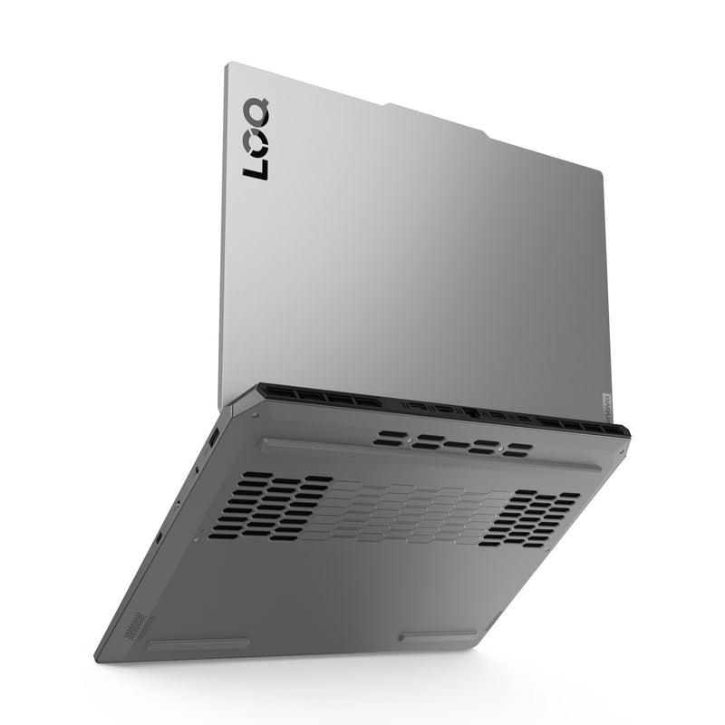Lenovo LOQ 15AHP10 AMD Ryzen™ 5 220 Laptop 39,6 cm (15.6") Fuld HD 16 GB DDR5-SDRAM 512 GB SSD NVIDIA GeForce RTX 5050 Wi-Fi 6 (802.11ax) Windows 11 Home Tysk Grå