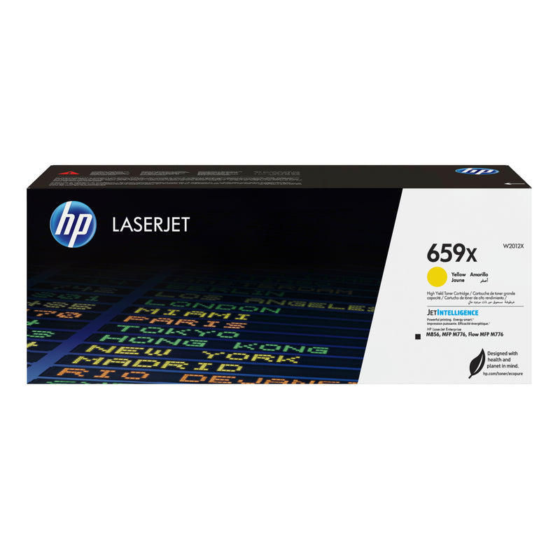 HP LaserJet 659X Original -tonerpatron med høj kapacitet, gul