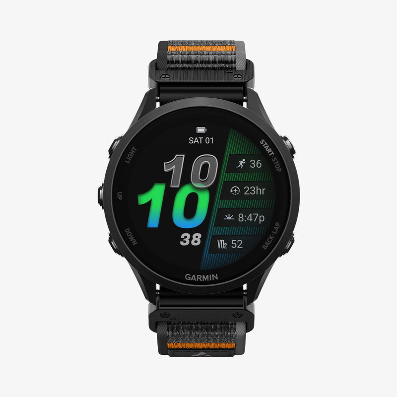 Spigen Athlex Air Band Sort, Orange Nylon