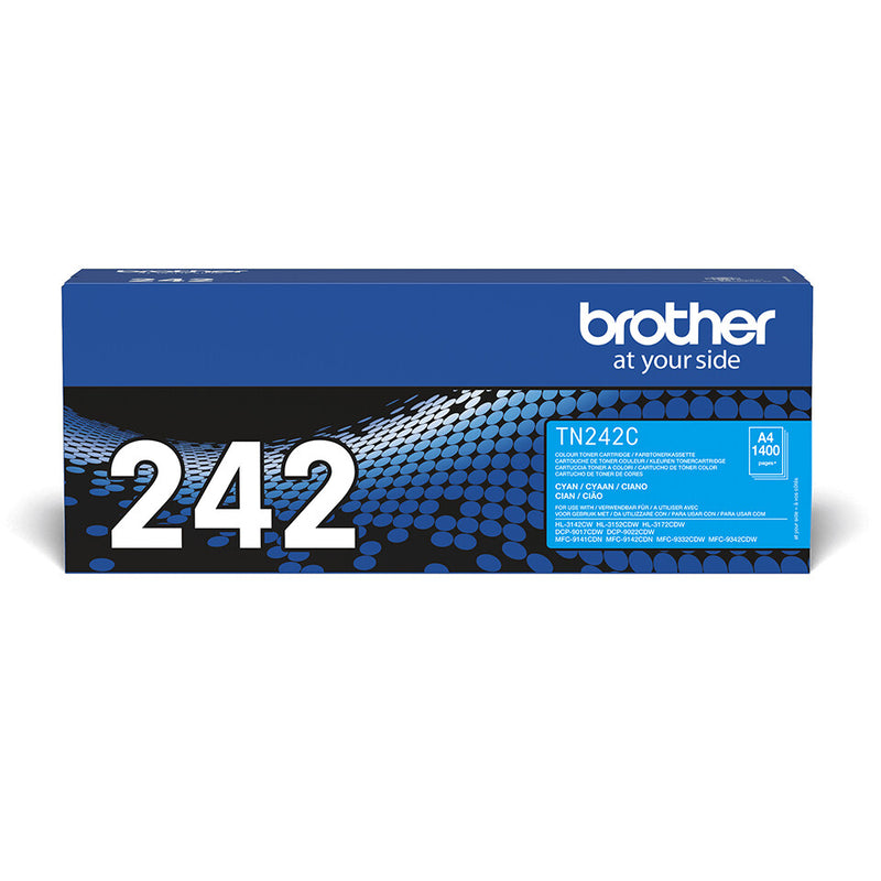 Brother TN-242C tonerpatron 1 stk Original Blå