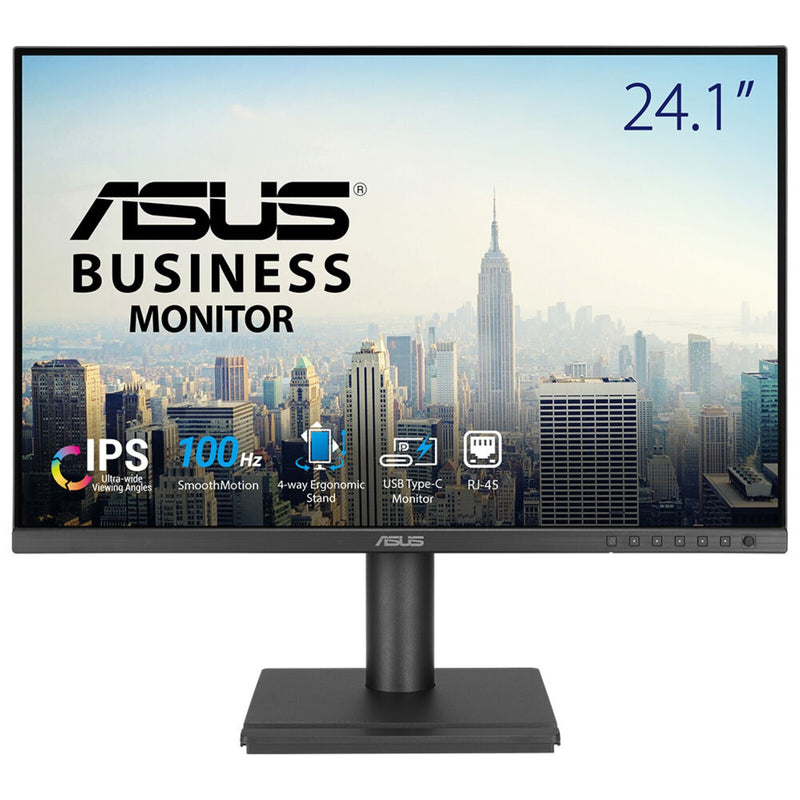 ASUS BE248CFN computerskærm 61,2 cm (24.1") 1920 x 1200 pixel WUXGA LCD Sort