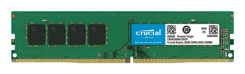 Crucial CB8GU3200 hukommelsesmodul 4 GB 1 x 4 GB DDR4 3200 MT/s 288-pin DIMM