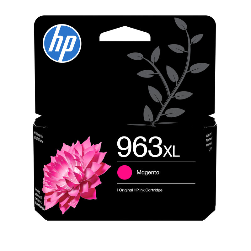HP 963XL Original Ink-blækpatron med høj kapacitet, magenta