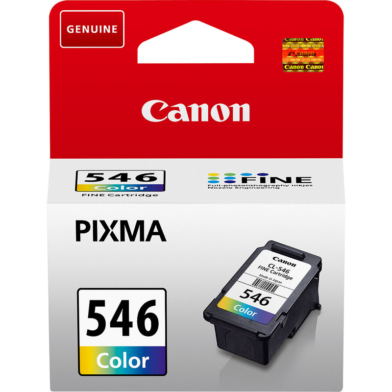 Canon CL-546 blækpatron 1 stk Original Standard udbytte Blå, Magenta, Gul