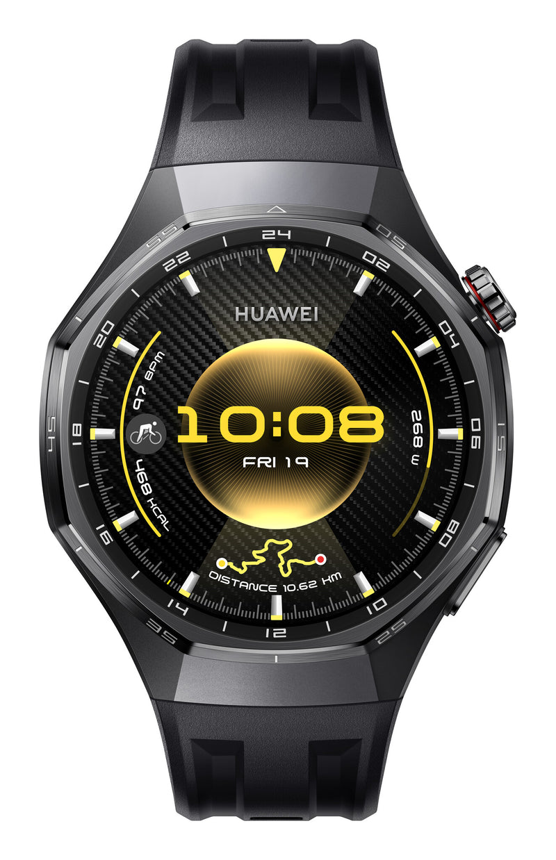 Huawei WATCH GT6 PRO 3,73 cm (1.47") AMOLED 46 mm Digital 466 x 466 pixel Berøringsskærm Sort GPS (satellit)