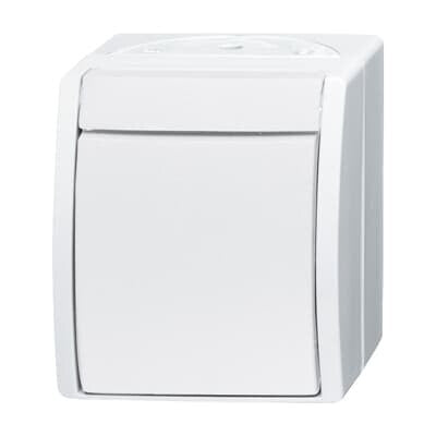 Busch-Jaeger 2601/6 W-54 Kipafbryder Blå, Krom