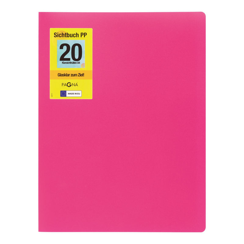 Pagna 21012-34 folder Polypropylen (PP) Lyserød A4