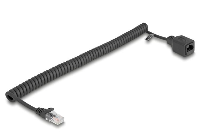 DeLOCK 90668 netværkskabel Sort 1 m Cat5e U/UTP (UTP)