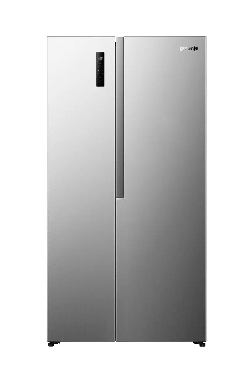 Gorenje NRS917E41X side-by-side køle-fryseskab Fritstående 544 L Grå