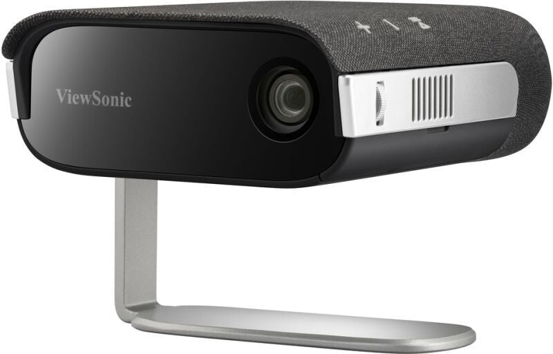 Viewsonic M1XE dataprojekter Projektor med kort projiceringsafstand LED WVGA (854x480) Sort, Sølv
