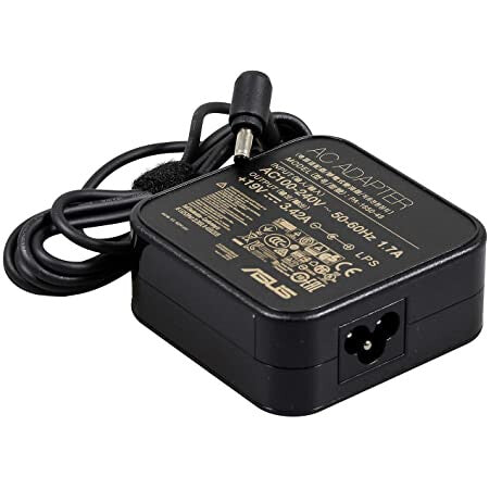 ASUS 0A001-00449400 strømadapter og vekselret Indendørs 65 W Sort