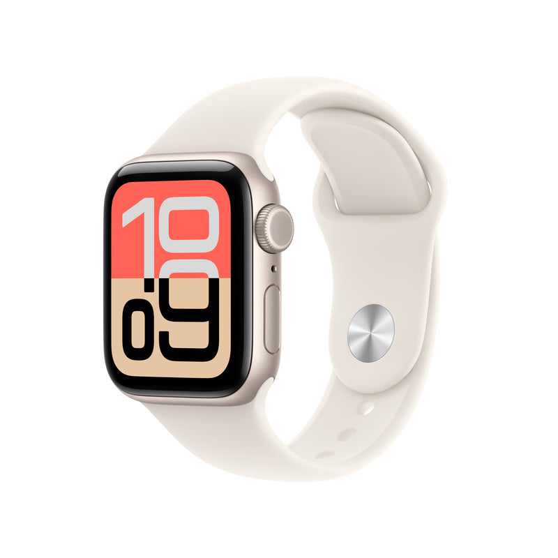 Apple Watch SE (3nd generation) OLED 40 mm Digital 324 x 394 pixel Berøringsskærm 5G Beige Wi-Fi GPS (satellit)