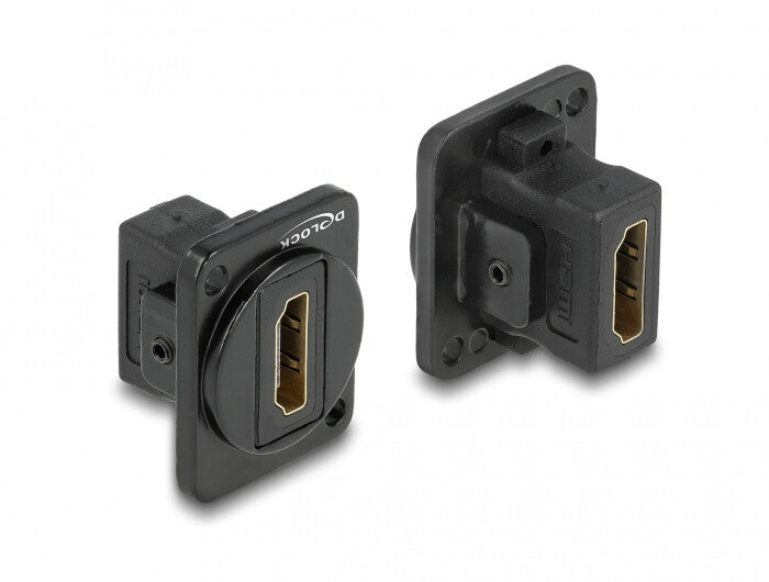 DeLOCK 87810 kabel kønsskifter HDMI Sort